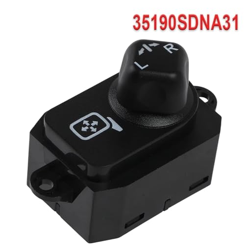 Interrupteur de rétroviseur robuste 35190SDNA31 ajustement fluide pour Honda - 2
