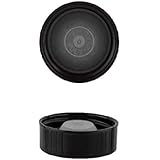 4 Pack of 33-400 Black Airtight Phenolic Poly Cone Insert Caps for 33mm Wide Glass Growler Bottles- Industrial & Food Grade (fits kitchentoolz 32oz Growler)