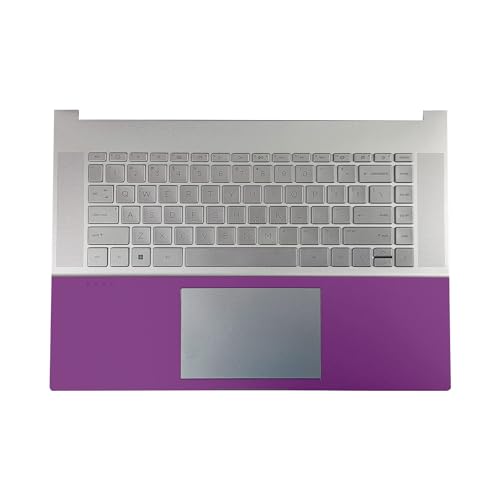 Image of Gaming Skin Compatible with HP Envy x360 16 inch (2023) - Solid Purple - Premium 3M Vinyl Protective Wrap Decal Cover - Easy to Apply | Crafted in The USA by MightySkins