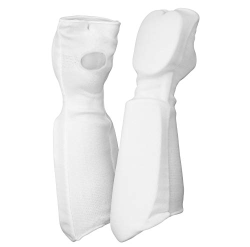 Prowin Corp. Martial Arts Elastic Cloth FIST and Forearm Padded Guard (Pair) TKD Karate Arm and fist Protector (Adult Small)