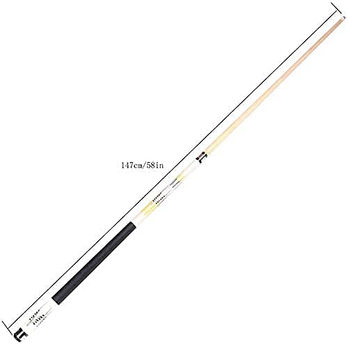 Taco de billar Nice Snooker 58 pulgadas 18-20 oz de maple miniatura 4