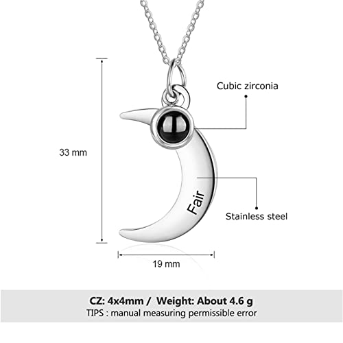 Collana con proiezione personalizzata Nome Collana...