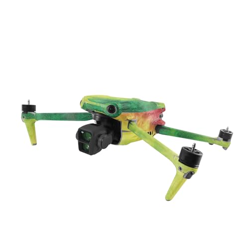 Image of MightySkins Glossy Glitter Skin Compatible with DJI Air 3 - Rasta Rainbow | Protective, Durable High-Gloss Glitter Finish | Easy to Apply
