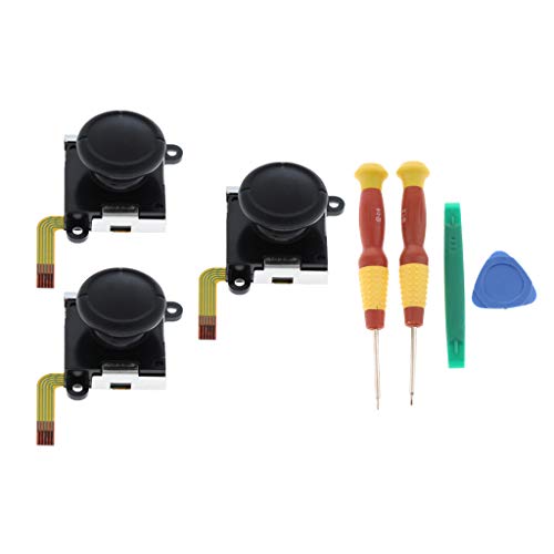 3 Pcs De Sensor Analógico + Ferramentas De Desmontagem Para Switch -con