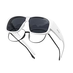 Bright White Frame/Dark Gray Lens