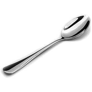 Hiware 12-piece Stainless Steel Teaspoons, Spoons Silverware Set, Dishwasher Safe – 6.7 Inches