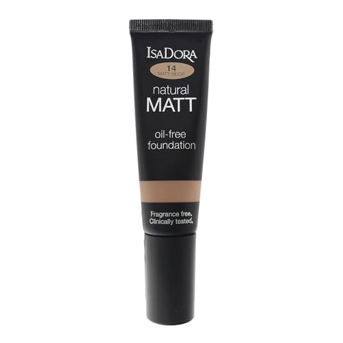 IsaDora Natural Matt Foundation 35ml (14 matt beige)