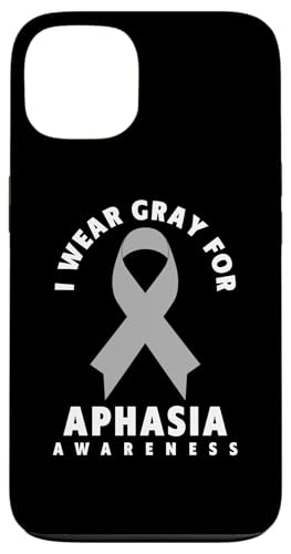 ����ǌ[���V���c - I Wear Gray For Aphasia Awareness �X�}�z�P�[�X iPhone 13 �p