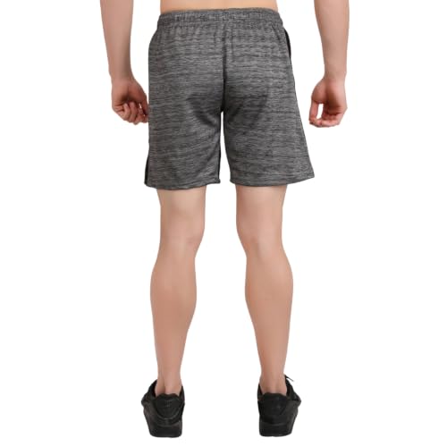 Image of GYMIFIC Men's Sports Shorts | Quick Dry Gym Running Cycling Shorts with Zipper Pocket | Lightweight Stretch Workout Athletic Activewear Shorts for Men