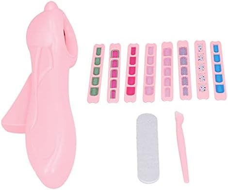 Conjunto de máquina de estampagem de unhas infantil, adesivos de ...