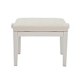 Find your perfect playing height Crafted from Beech with a premium white finish Leatherette cushion provides an elegant aesthetic Available in a range of different finishes
