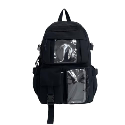 Mochila de Estilo Harajuku Fofa para Meninas Escolar Tecido Fino Macio e Confortável Elegante Moderna