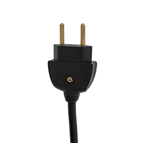 Cabo de rede elétrica para gerador flash de estúdio tripolar