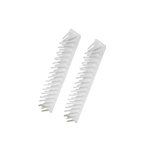 Garneck 4pcs Cat Massager Brush Scratching Rubbing Corner Grooming Cat Wall Cat Corner Massager Cats Pet Cat Remover Wall Corner Massage Comb Softer Massager for Kitten Indoor White