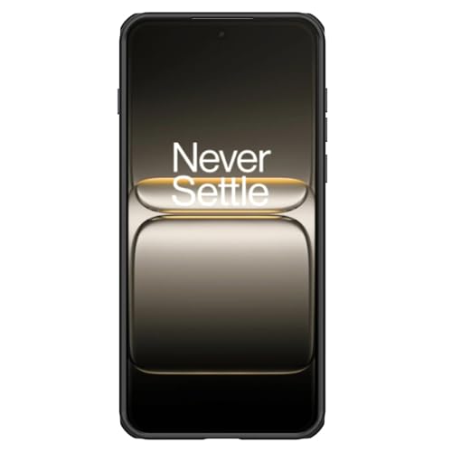 Image of Nillkin Case for OnePlus Nord 5 (6.8 inch Inch) Super Frosted Shield Pro Magnetic Suction Function Only Hard Back Soft Border (PC + TPU) Cover Raised Bezel Camera Protect Black Color