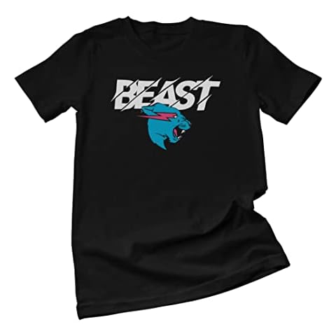 Popsicleco Mr Beast Rip T-Shirt Adults & Kids YouTube Merch Inspired Fan T-Shirts Gaming Mr Beasts Shirt White Cover