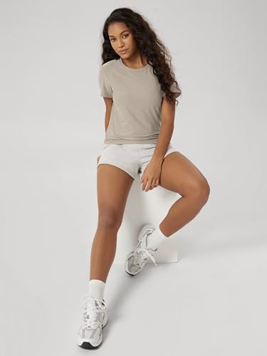 Image of ODODOS Women's Short Sleeve Performance T-Shirts - Ultra Soft odSTRATUM Tech Crew Neck Tee UPF 50+ Essential Top