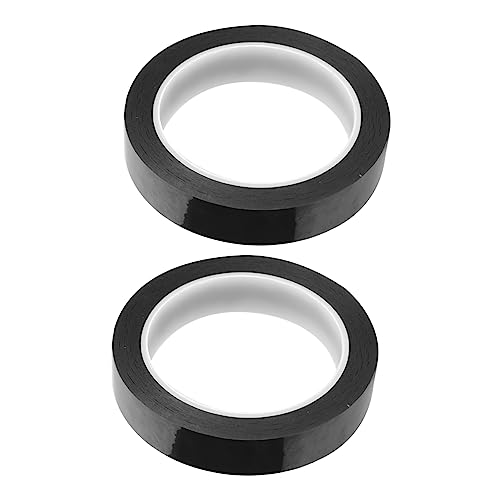 PRETYZOOM 2 Rolls Heat Resistant Insulation Tape of Voltage Resistant Static Tape for Repairing Tools Smooth Surface High Temperature Resistance for Motors Electronics