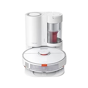 Roborock S7+ Saug- & Wischroboter mit Absaugstation (Saugleistung 2500Pa, 180min Akkulaufzeit, 470ml Staubbehälter…