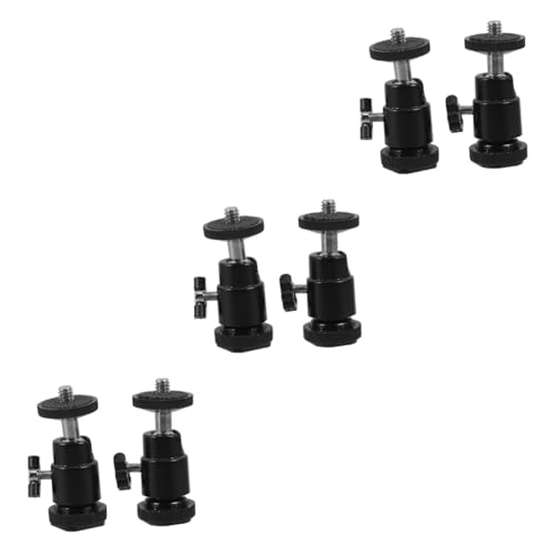 WATIIFUFU 6�� �ʐ^�⏕���z���_�[ �w�b�h�}�E���g�J���� �v���W�F�N�^�[�O�r�w�b�h �J�����}�E���g �O�r�{�[���w�b�h�}�E���g �J�����O�r�A�^�b�`�����g �A���~�j�E������ Black