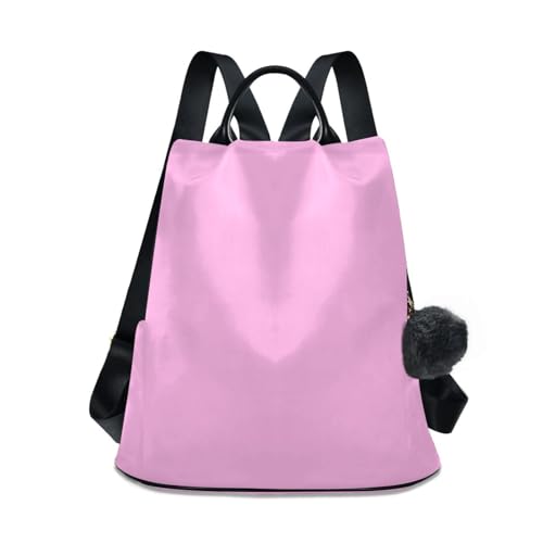 Sac à dos rose pour femme parfait pour le travail et les sorties