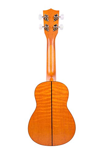 Kala Soprano Exotic Mahogany Ukulele, KA-SEM, Includes TMS Polishing Cloth & Case, KA-SEM PC CASE - Les Beatles, Paul McCartney, John Lennon, RIngo Starr, George Harrison Kala Soprano Exotic Mahogany Ukulele, KA-SEM, Includes TMS Polishing Cloth & Case, KA-SEM PC CASE – Image 5