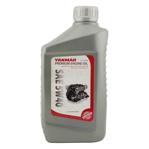 Aceite para motor Yanmar Premium SAE 5W-40 1 Quart Pack 4 miniatura 3
