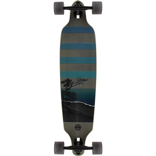 San Clemente Longboards Night Lake Drop Through Longboard Complete Skateboard - 9