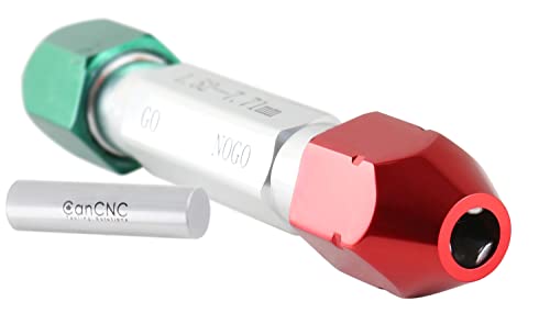Accusize Industrial Tools 0.061'' - 0.250'' Go/No Go Double End Gage Handle, 3350-0101 #TOP3