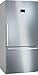Produktbild Bosch KGB86XIEP XXL-Stand-Kühl-Gefrier-Kombination Serie 4, freistehende Kühlkombination mit Gefrierbereich unten 186x86cm, 479L Kühlen, 152L Gefrieren, NoFrost, VitaFresh XXL, PerfectFit, Edelstahl