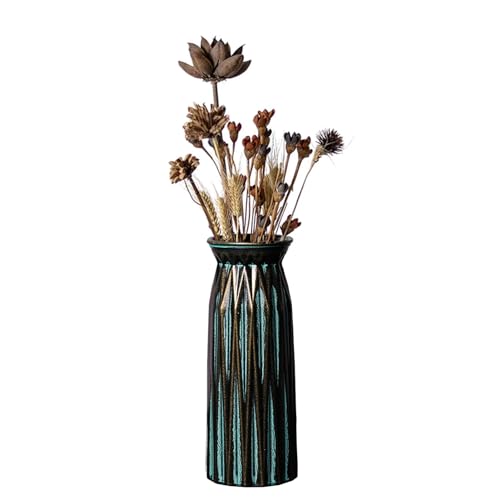 Bronze Antique Vase, 12 Inches Vintage Glass Vase...
