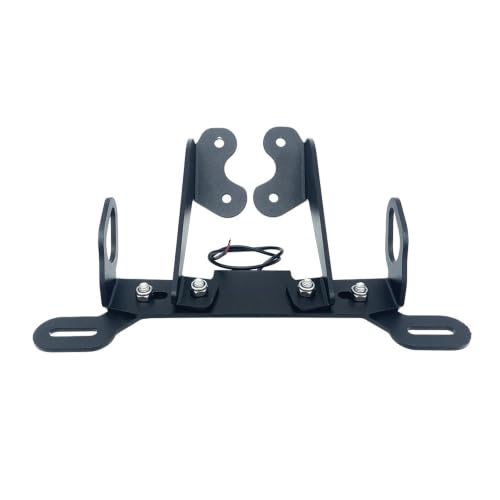 Support plaque d'immatriculation LED moto compact résistant aux chocs MT09