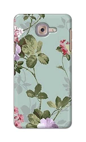 Image of Printed Hard Back Cover Case for Samsung Galaxy J7 Max Back Cover (Floral Painting) -702