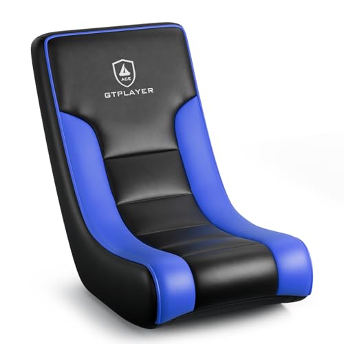 GTPLAYER Floor Rocking Gaming Chair &ndash; Floor Rolling Game Chairs with Angle Limiter, Gamer Rocker...