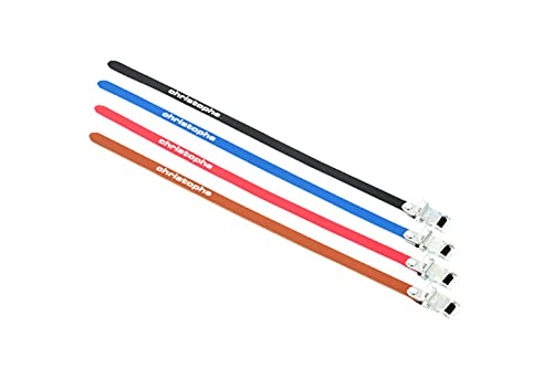 Zefal Unisex's Christophe Leather Straps, Blue, X-Large, XL - Image 3