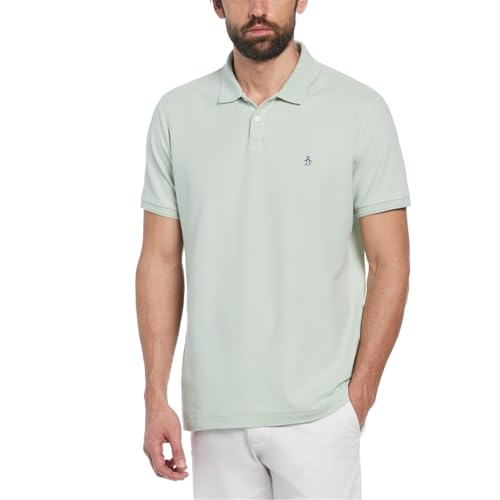 Original Penguin Daddy Polo Org PIQ, Vert Limon, S Homme