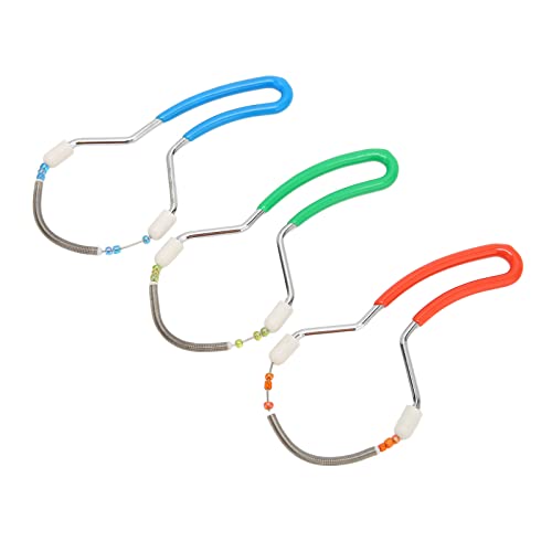 Spring Facial Hair Remover, 3pcs Manual Epilator for Women, Facia...