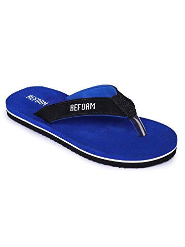 Image of REFOAM Red Rubber Slip on Casual Slippers /Flip-Flop for Women