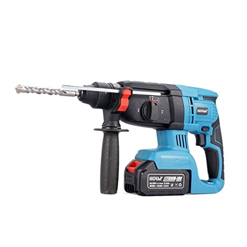 TEMSOOM 20 V Brushless Electric Hammer Schlagbohrmaschine 10000 BPM Akku Bohrhammer Wiederaufladbare Stanzmaschine… – Bild 3