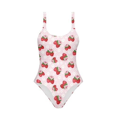 Girls One Piece Swimsuit Cute Bathing Suit for Teen Girls 7-20 Y Kids Swimwear