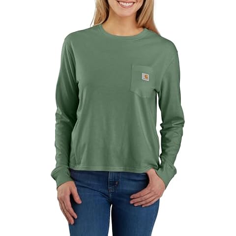 Carhartt Women's Tencel Long-Sleeve T-Shirt Cover