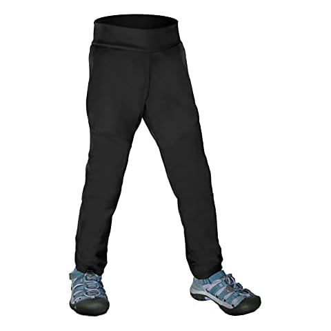 Kinder Softshell Hose Sporty Elastische Wasserabweisend und Winddichte Atmungsaktive Outdoorhose Funktionshose Freizeithose Cover