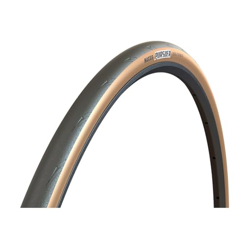 Maxxis Pneu Pursuer-700x28c-Tr. Souple-Tanwall Neumático MTB, Negro, 700x28c