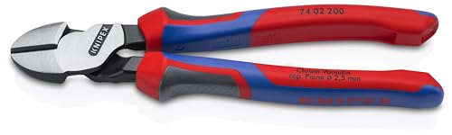 KNIPEX Kraft-Seitenschneider mit Comfort-Griffen 200 mm 74 02 200