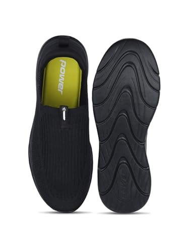 Image of Power Men Casual Slip On Shoes - Black (8Uk)