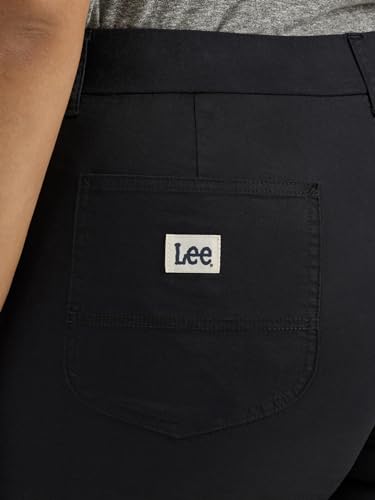 Lee Women's Plus Size Ultra Lux Comfort with Flex-to-go Utility Skimmer Capri Pant4