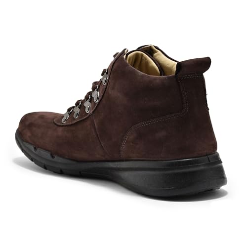Image of Woodland Nubuk Dslmld Men Rb Brown Boots with Elegant Design | Stylish & Comfortable Footwear | Ideal for Gifts, Casual Outings
