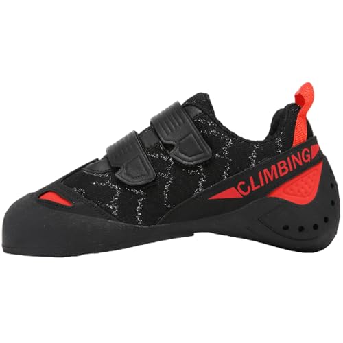 Yummsion Pies De Gato Escalada,Zapatos para Principiantes Escalada,Pies De Gato Transpirables,Pies de Gato para Hombre y Mujer,Bouldering Zapatos De Entrenamiento,Ligeros,para Principiantes