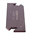 Accusize Industrial Tools 0.120'' by 4.33'' Ncih26-3 Positive Stop Adjustable Blade for Self Lock Cutoff Insert Gtn-3, 2402-0006