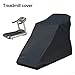 Folding Treadmill Cover for Indoor Use, Waterproof and Dust Proof Polyester Machine Cover with Elastic Hem, Compatible with Most Folding Treadmills (Black, 95x75x160cm)（Black）（80 * 60 * 150cm）